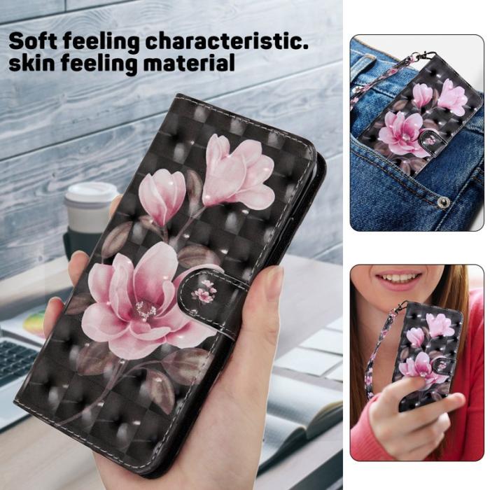 OEM - Mobilskal för Samsung Galaxy S26 Stativmönster Konstläder - Rosa