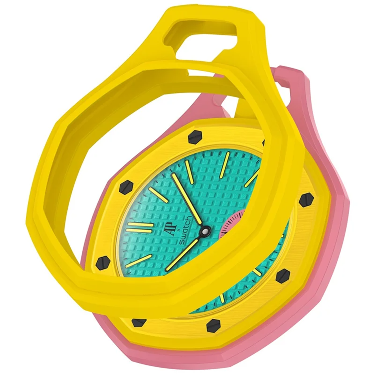 Swatch Royal Pop Silikonskal med Stötskydd - Gul | 5123 | AlltMobil