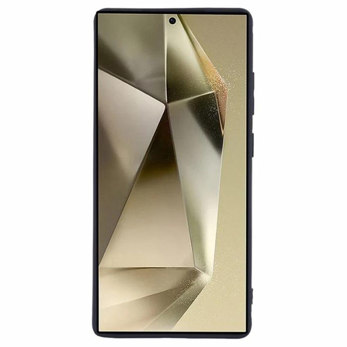 WANLONFENG - WANLONFENG Mobilskal för Samsung Galaxy S26 Ultra TPU med 2Pcs Glasfilm - Svart