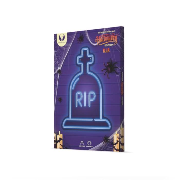 Forever Light - Forever Light Neon LED PLEXI RIP FPNE16 - Blå