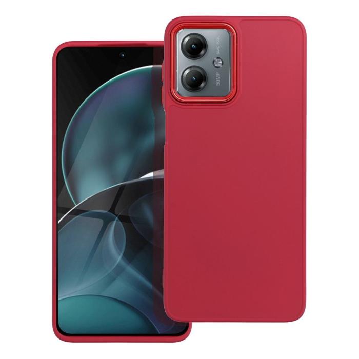 OEM - Motorola Moto G14 Mobilskal Frame - Magenta