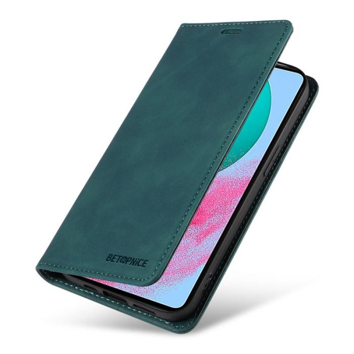 BETOPNICE - BETOPNICE 003 för Samsung Galaxy M54 5G Plånboksfodral Konstläder - Grön