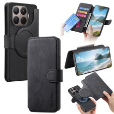 CASENEO - CASENEO MW-03 Pl&aring;nboksfodral f&ouml;r Xiaomi 15T Pro Konstl&auml;der - Svart