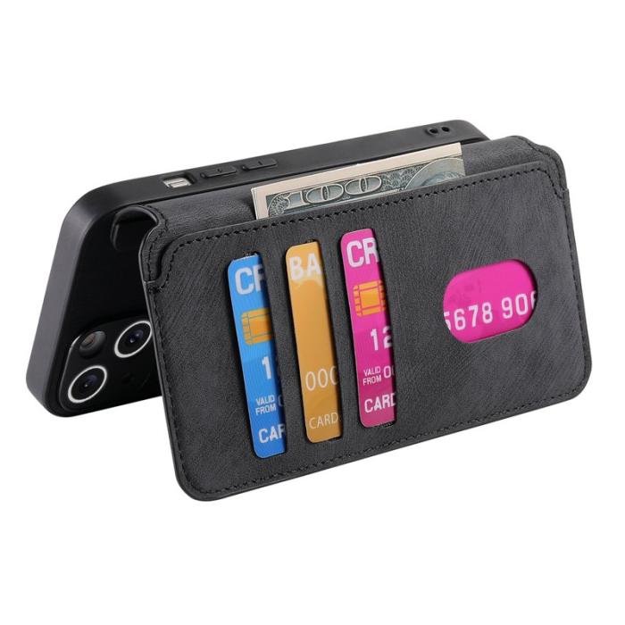 CASENEO - CASENEO MW-03 Plånboksfodral för Xiaomi 15T Pro Konstläder - Svart