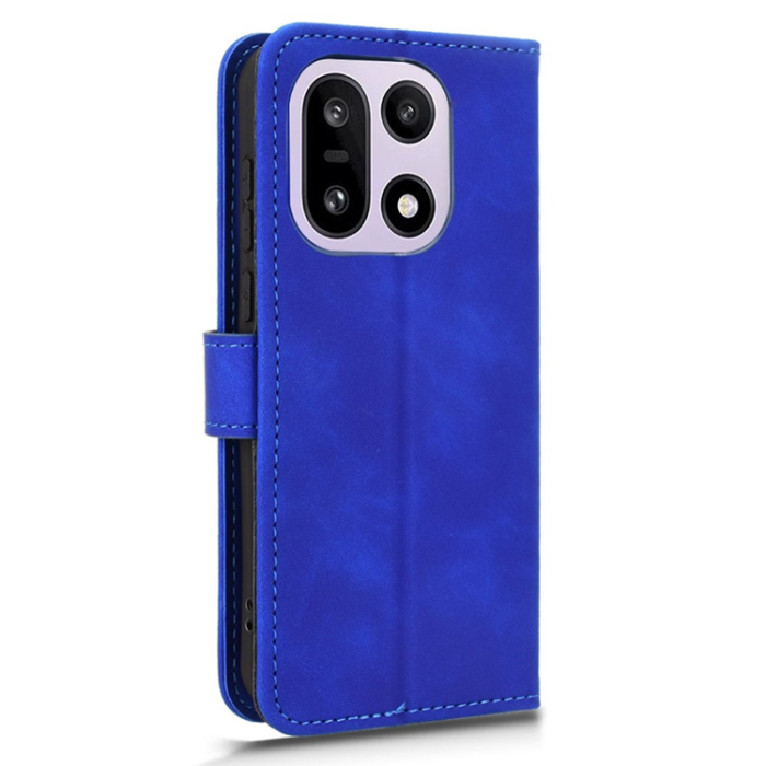 A-One Brand - OnePlus 15 5G Plånboksfodral Skin Feel Anti Drop Konstläder - Blå