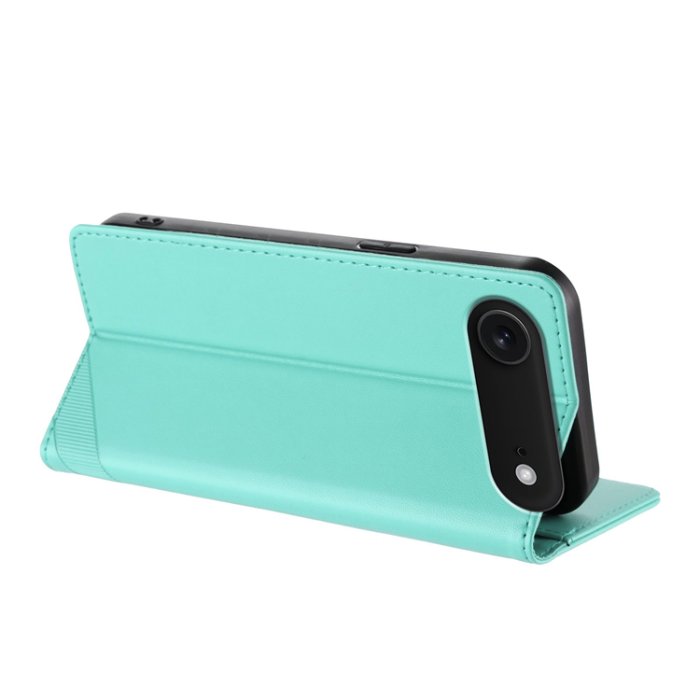 A-One Brand - iPhone 17 Air Plånboksfodral Punk Style Imprinted - Mintgrön