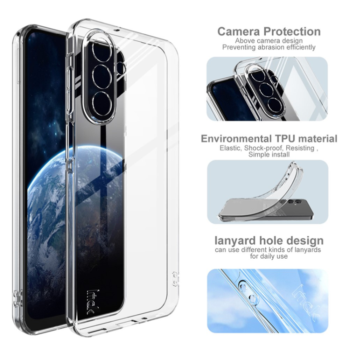 Imak - IMAK Galaxy A17 5G Mobilskal UX-5 Series Shockproof - Clear