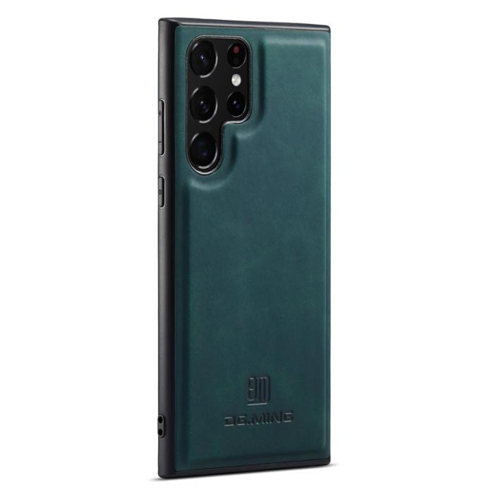DG.MING - DG.MING Mobilskal till Samsung Galaxy S25 Ultra PU Läder Grön