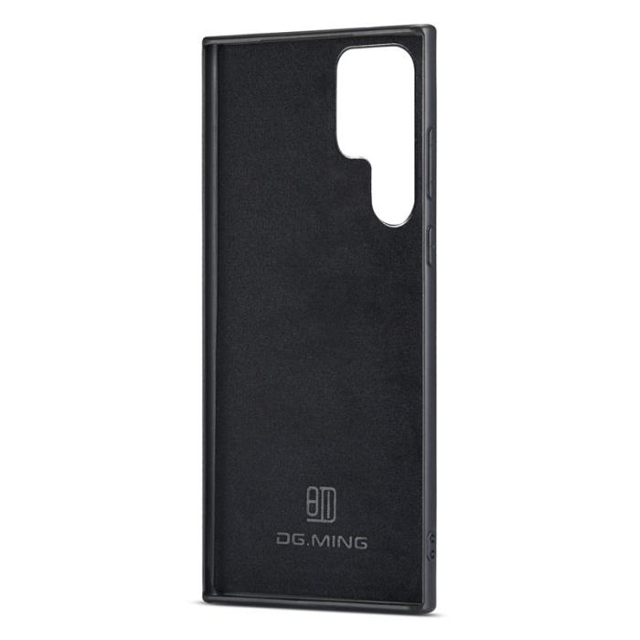 DG.MING - DG.MING Mobilskal till Samsung Galaxy S25 Ultra PU Läder Röd