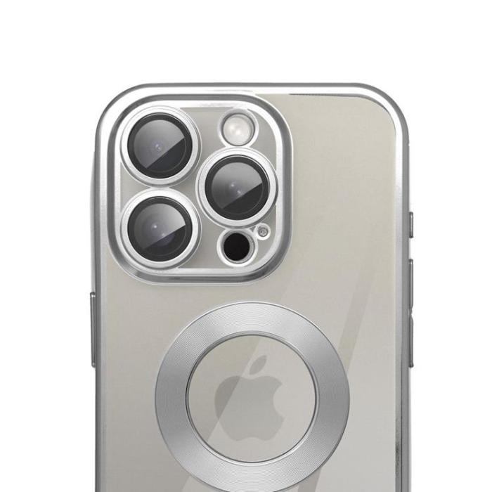 OEM - iPhone 16 Plus Mobilskal Glam - Silver