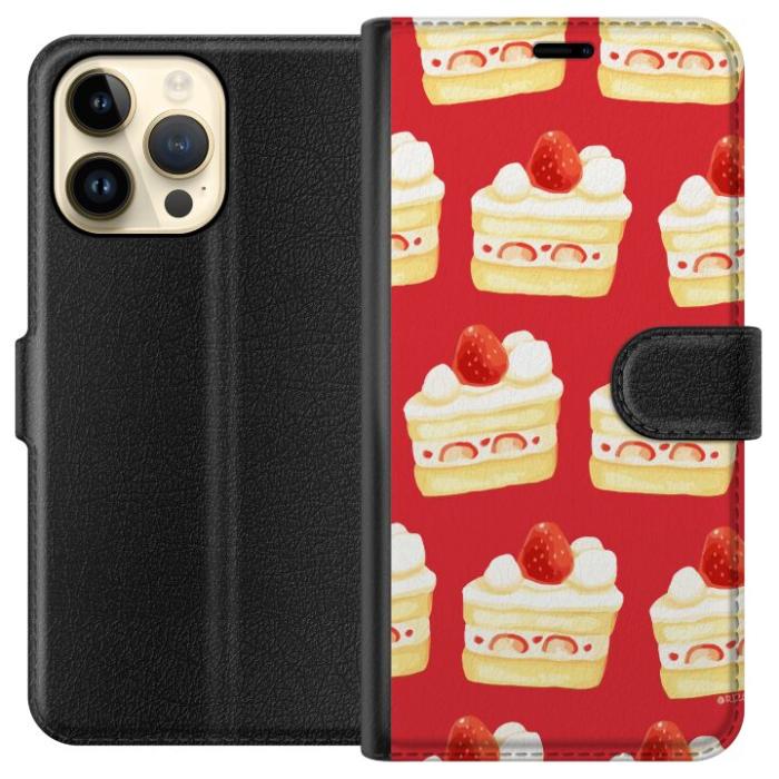 iSecrets - Plånboksfodral till Apple iPhone 15 Pro Max med Tårta