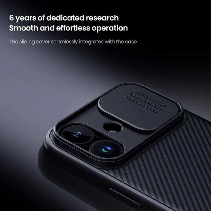 Nillkin - NILLKIN Camshield Pro Mobilskal till iPhone 17 MagSafe TPU + PC Svart
