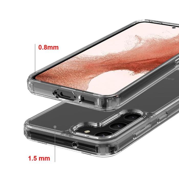 Tech-Protect - Tech-Protect Galaxy S23 Flexair Hybrid - Transparent