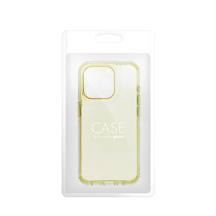 A-One Brand - iPhone 17 Mobilskal Matrix Clear - Gul