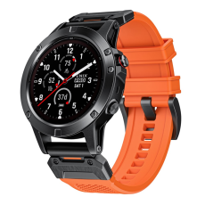 A-One Brand - Garmin Fenix 8 (47mm) Armband Silikon - Orange