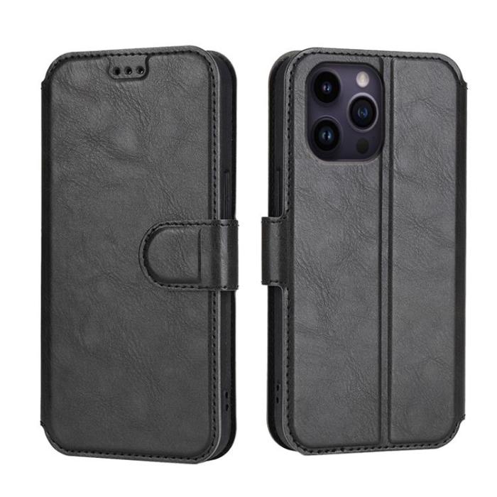 Boom of Sweden - BOOM iPhone 13 Pro Max Plånboksfodral Calfskin - Svart