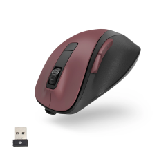 Hama - Hama Trådlös Mus Med Rechargeable Batteri - Burgundy