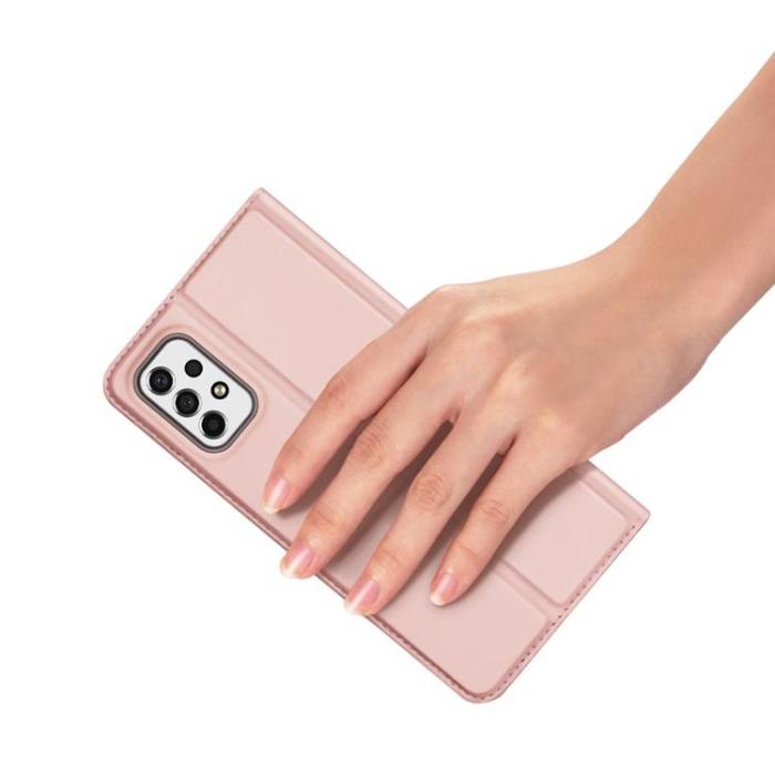 Dux Ducis - DUX DUCIS Skin Series Plånboksfodral Galaxy A13 4G - Rosa Guld