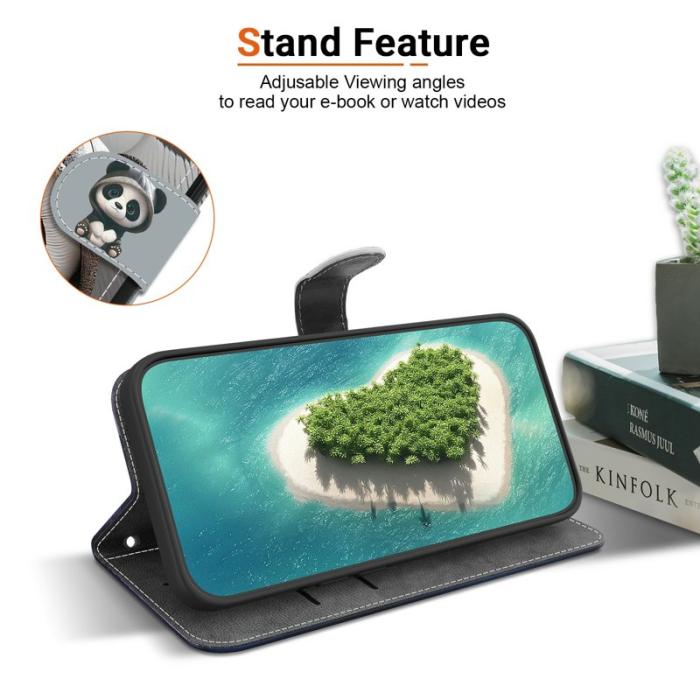 OEM - Samsung Galaxy S26 / S26 Pro Fodral Mönstertryck Konstläder - Panda