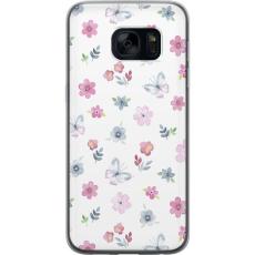 iSecrets - Mobilskal till Samsung Galaxy S7 med Blommor och fjärillar