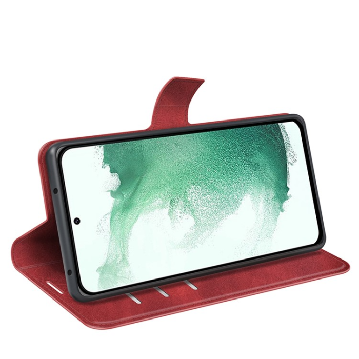 OEM - Galaxy S23 Plus Plånboksfodral Folio Flip - Röd