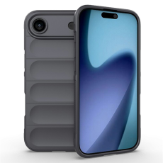 Amorus - AMORUS iPhone Air Mobilskal Shockproof TPU Rugged - Mörkgrå