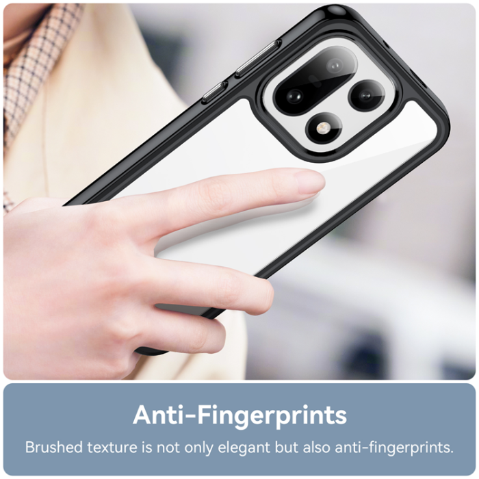 WANLONFENG - WANLONFENG OnePlus 15 Mobilskal Acrylic med Härdat Glas