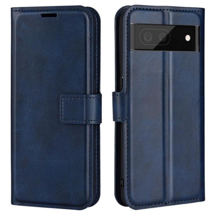 A-One Brand - Google Pixel 7 Plånboksfodral Drop-Proof PU Läder - Blå