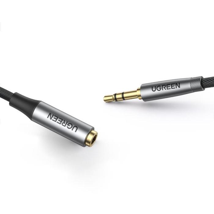Ugreen - Ugreen AUX 3.5mm Mini Jack 1m - Svart