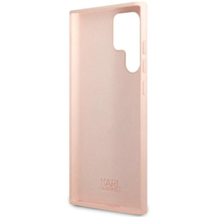 KARL LAGERFELD - Karl Lagerfeld Galaxy S23 Ultra Mobilskal Silikon Choupette