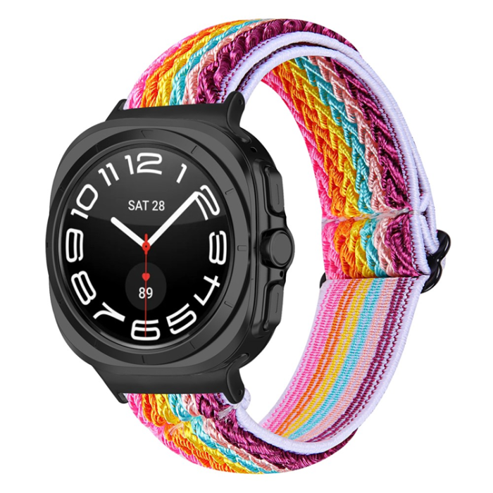 A-One Brand - Galaxy Watch 8 (44mm/40mm)/8 Classic (46mm) Armband - Flerfärgad