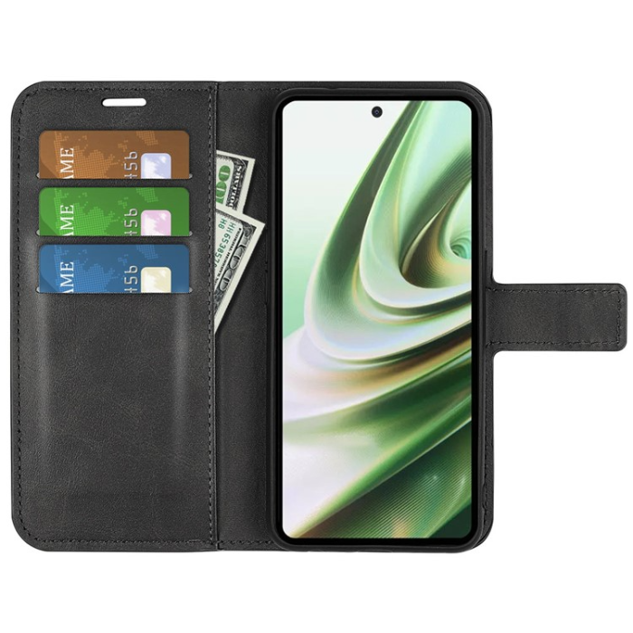 A-One Brand - OnePlus Nord CE 3 Lite 5G Plånboksfodral Calf - Svart