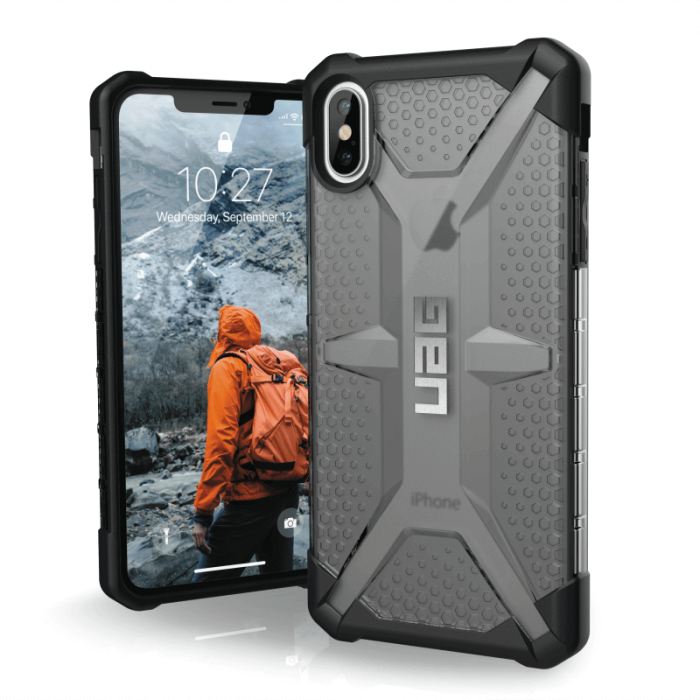 UTGATT5 - UAG iPhone XS Max Plasma Cover - Ash