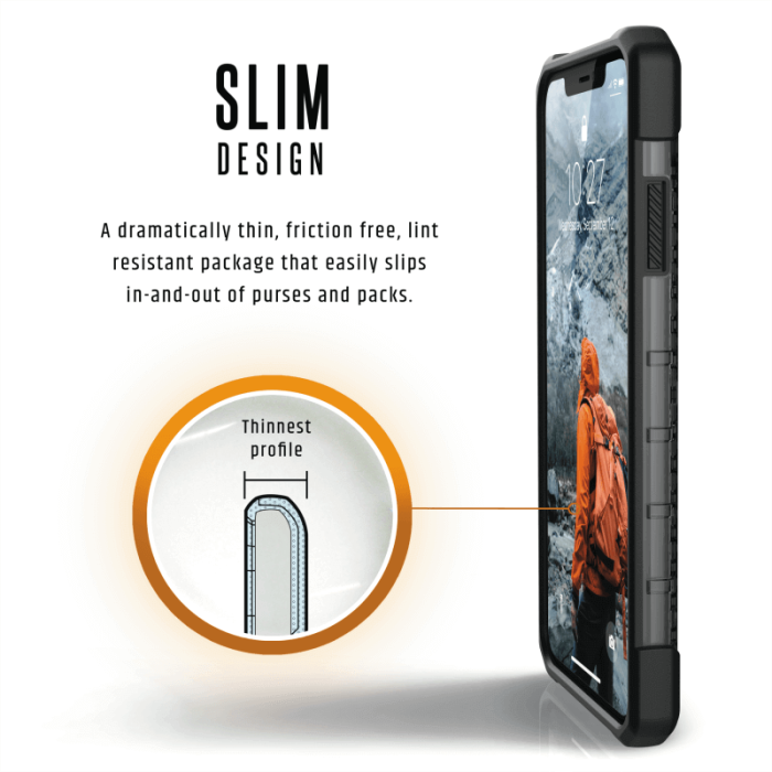 UTGATT5 - UAG iPhone XS Max Plasma Cover - Ash