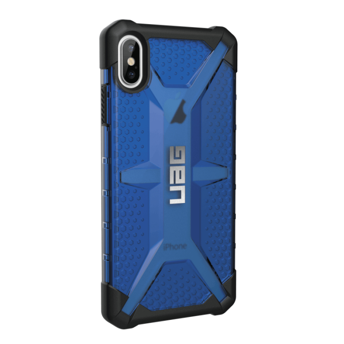 UTGATT4 - UAG iPhone XS Max Plasma Cover - Koboltblå