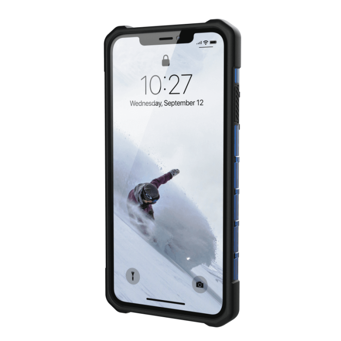 UTGATT4 - UAG iPhone XS Max Plasma Cover - Koboltblå