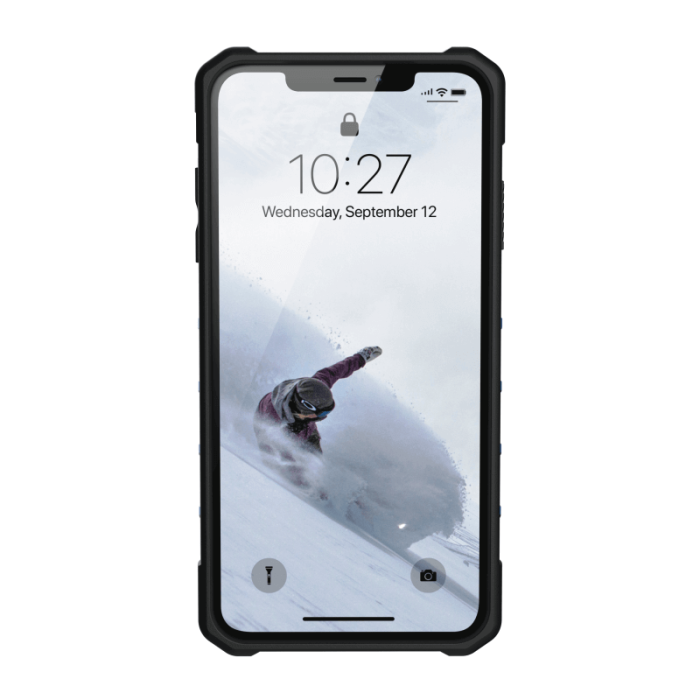 UTGATT4 - UAG iPhone XS Max Plasma Cover - Koboltblå