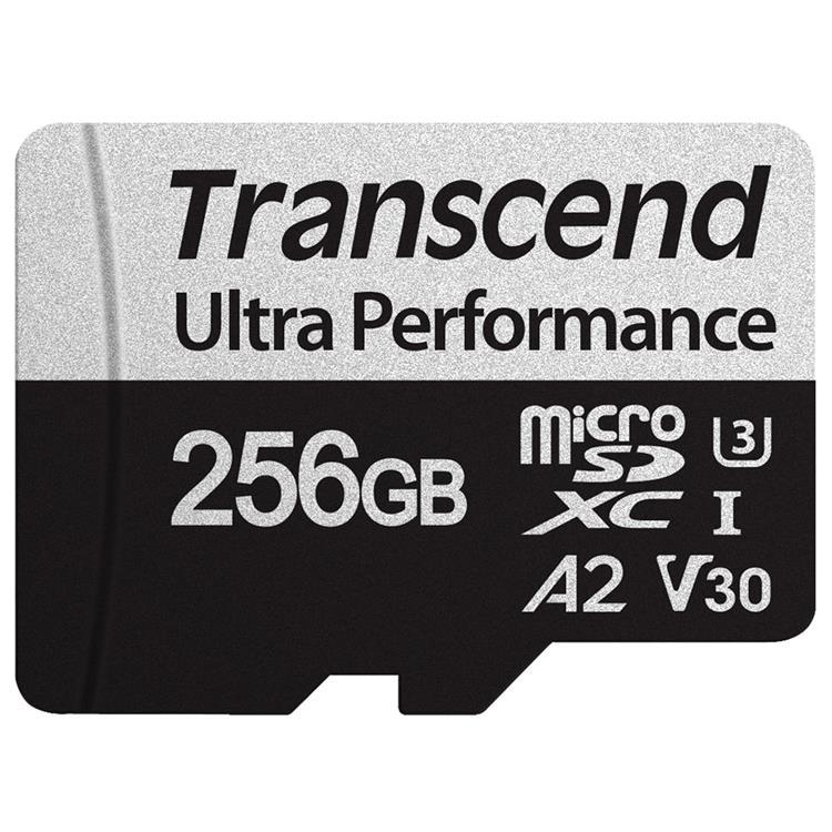 TRANSCEND MicroSDXC 340S 256GB U3 A2 V30 (R160/W125) | 3580 | AlltMobil