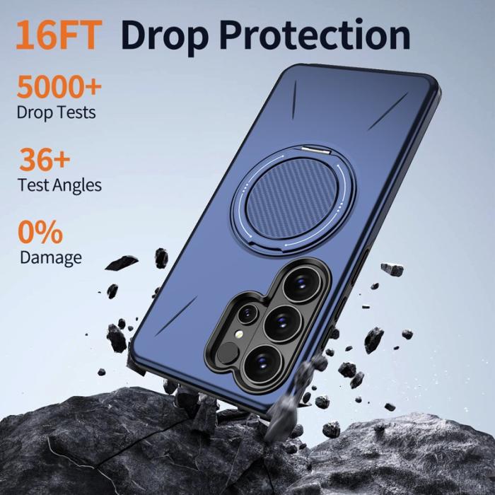 OEM - Mobilskal till Samsung Galaxy S26 Ultra Magnetiskt TPU + PC Bakcover - Blå