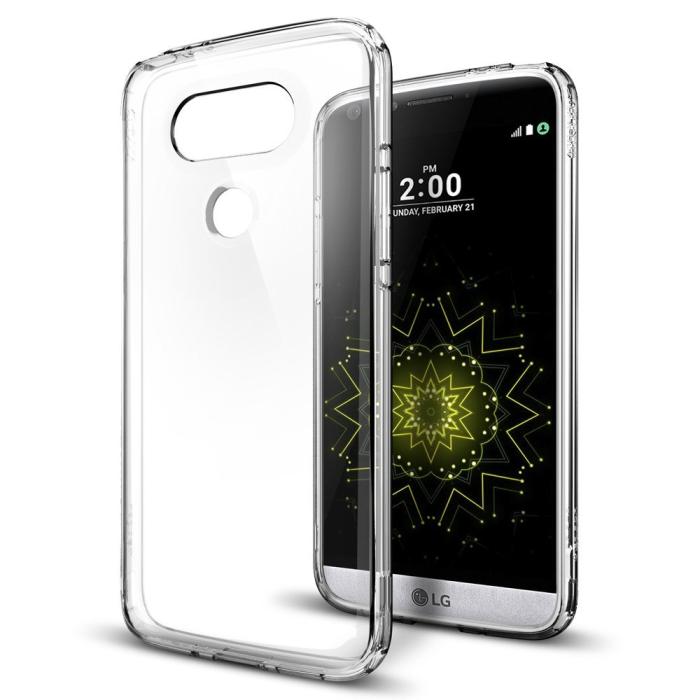 UTGATT5 - SPIGEN Ultra Hybrid Skal till LG G5 - Clear