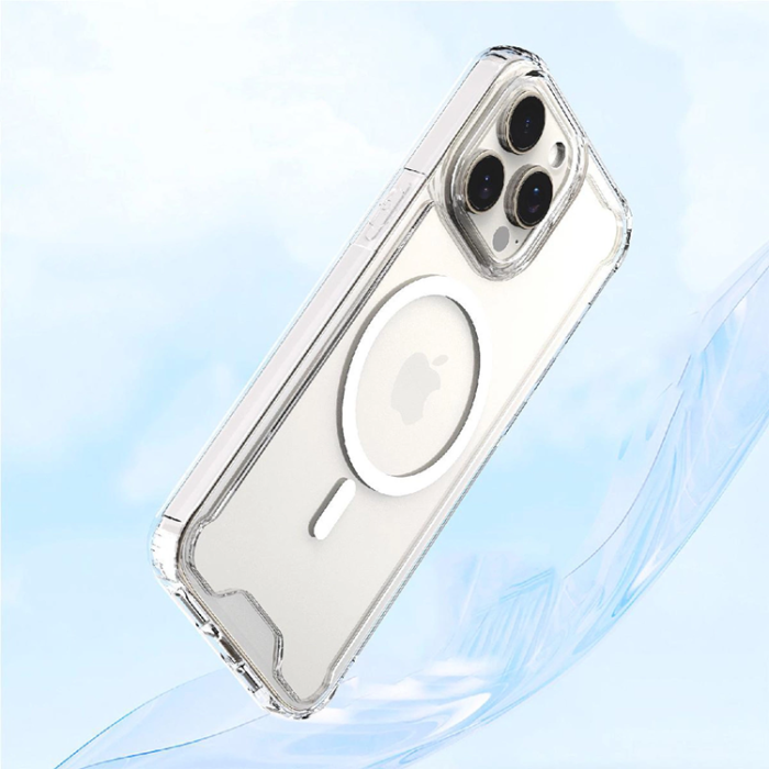 OEM - iPhone 16 Pro Max Mobilskal Magsafe Clear Corner - Transparent