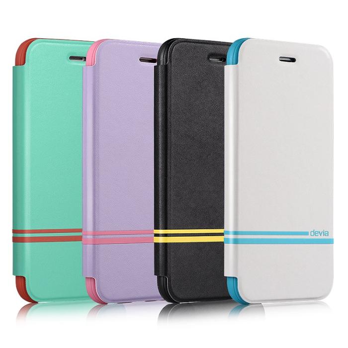 Devia - Devia Plånboksfodral till Apple iPhone 6 / 6S - Vit