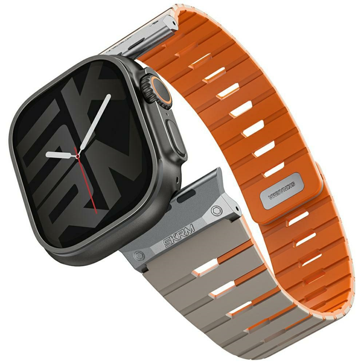 Skinarma Apple Watch 49/46/45/44 Armband Gemini - Grå | 5123 | AlltMobil