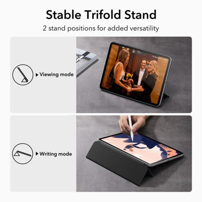 UTGATT1 - ESR iPad (2022) Fodral Rebound Magnetic - Grå