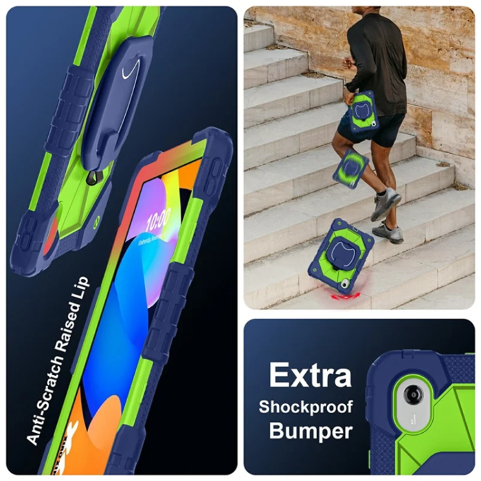 A-One Brand - Lenovo M11/Idea Tab Mobilskal Silikon Kickstand