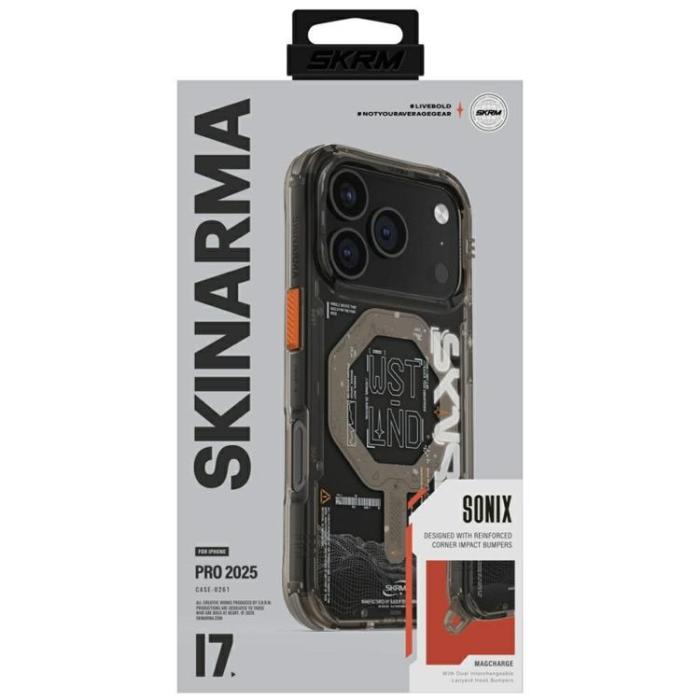 Skinarma - Skinarma iPhone 17 Pro Mobilskal MagSafe Sonix - Stone