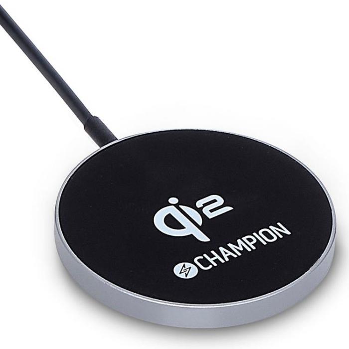 Champion - Champion QI2 Trådlös laddare 15W - Svart