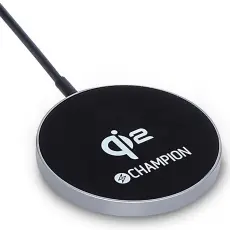 Champion - Champion QI2 Trådlös laddare 15W - Svart