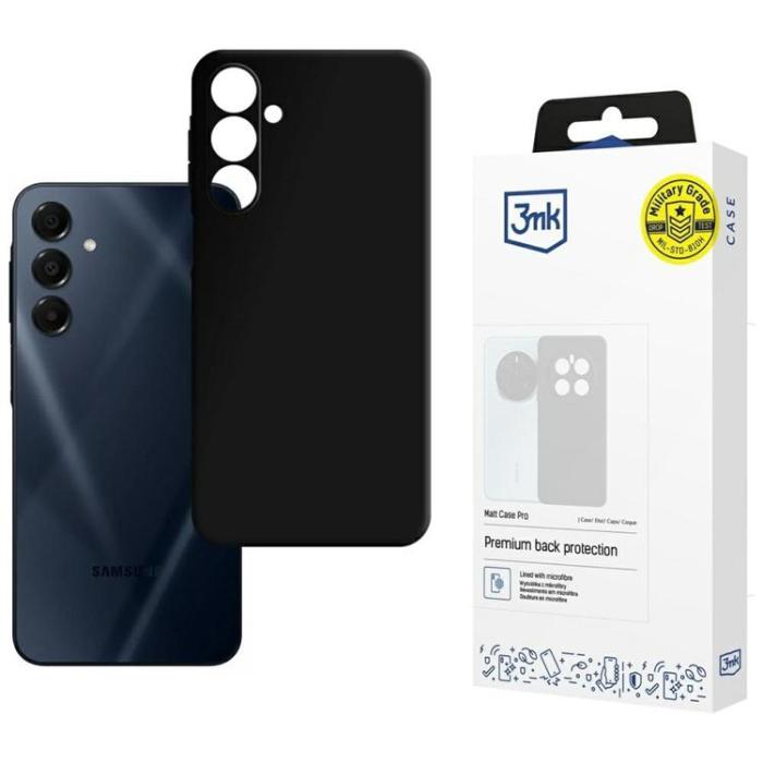 3MK - 3MK Galaxy A16 Mobilskal Matt Pro - Svart