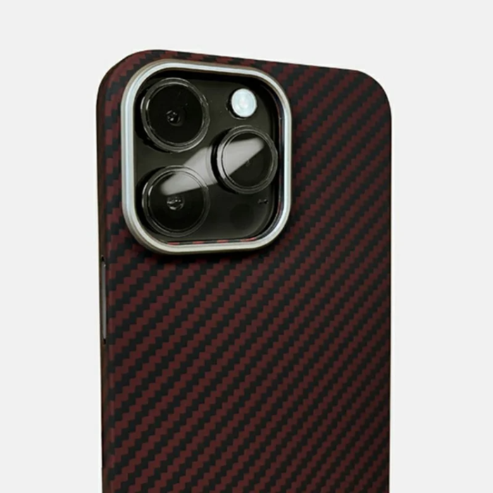 KZDOO - KZDOO iPhone 16 Pro Mobilskal Aramid Fiber - Svart